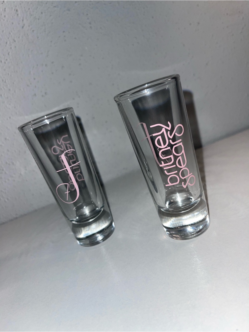 Britney Spears Femme Fatale 10th Anniversary Shot Glasses